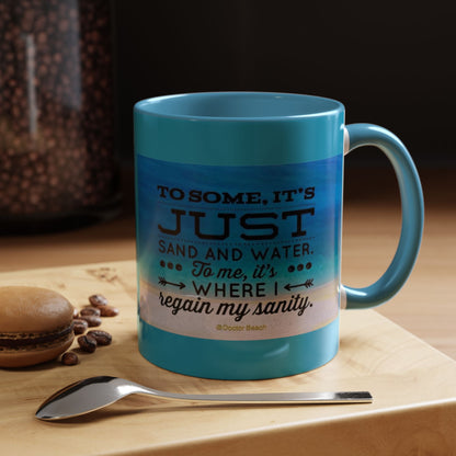 Dr. Beach 2-Tone Coffee Mug