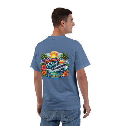 Vitamin Sea Men's Short-Sleeve Crewneck Tee