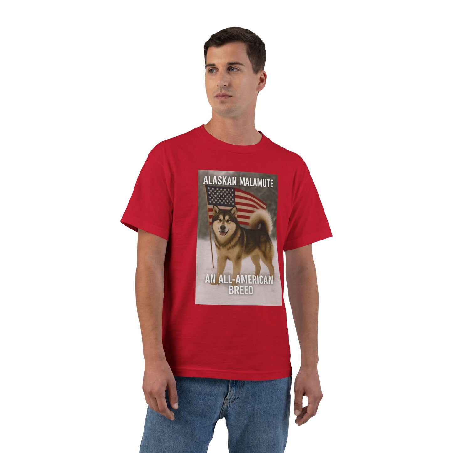 All-American Breed Men's Short-Sleeve Crewneck Tee