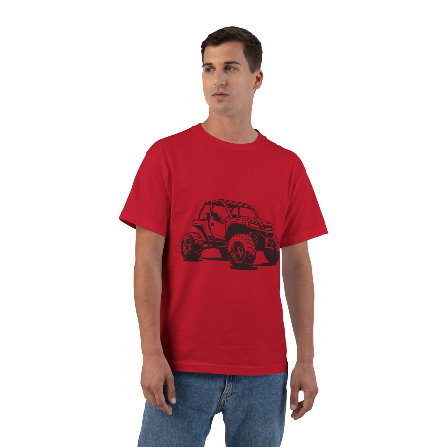 Off The Beaten Path Side By Side Men's Short-Sleeve Crewneck Tee