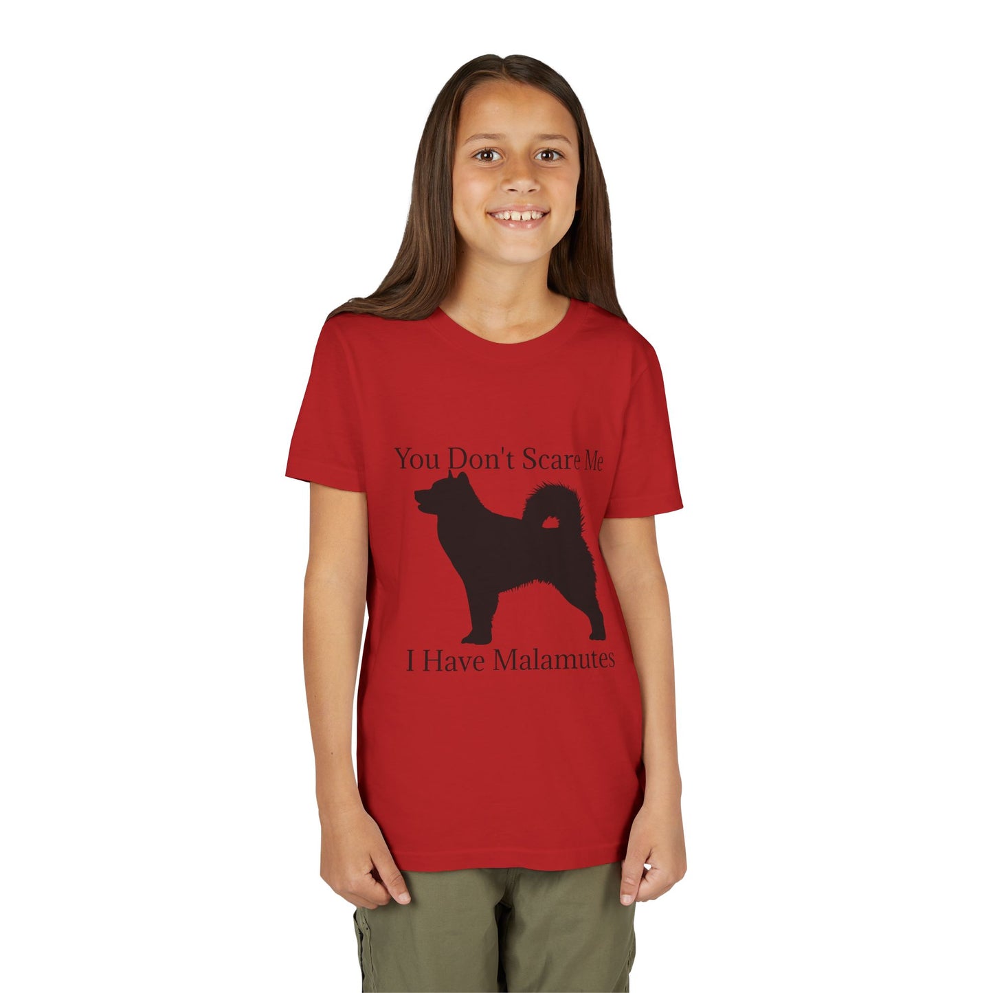You Don't Scare Me Youth Unisex Short Sleeve Crewneck Tee