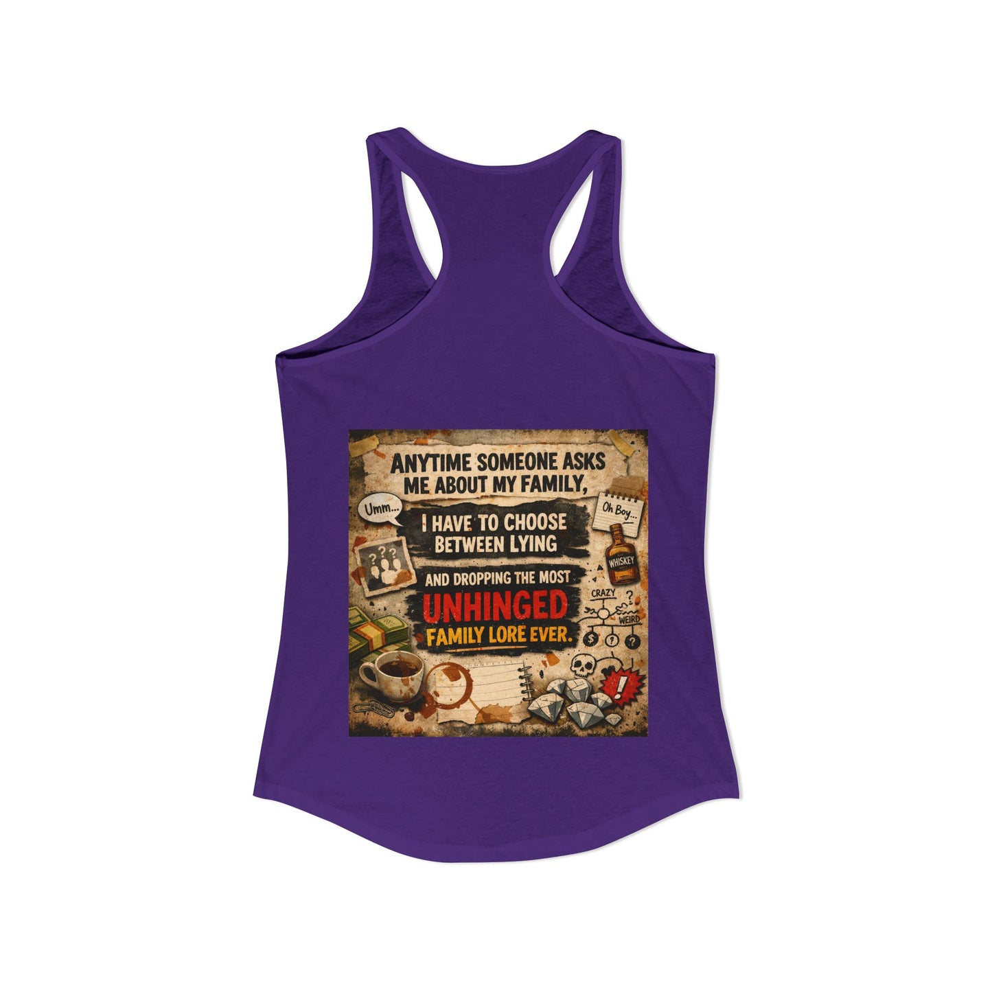 Unhinged Family Women's Racerback Tank
