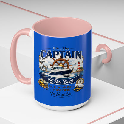 Captain 2-Tone Coffee Mug