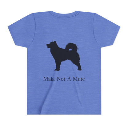 Mala-Not-A-Mute Youth Unisex Short Sleeve Crewneck Tee