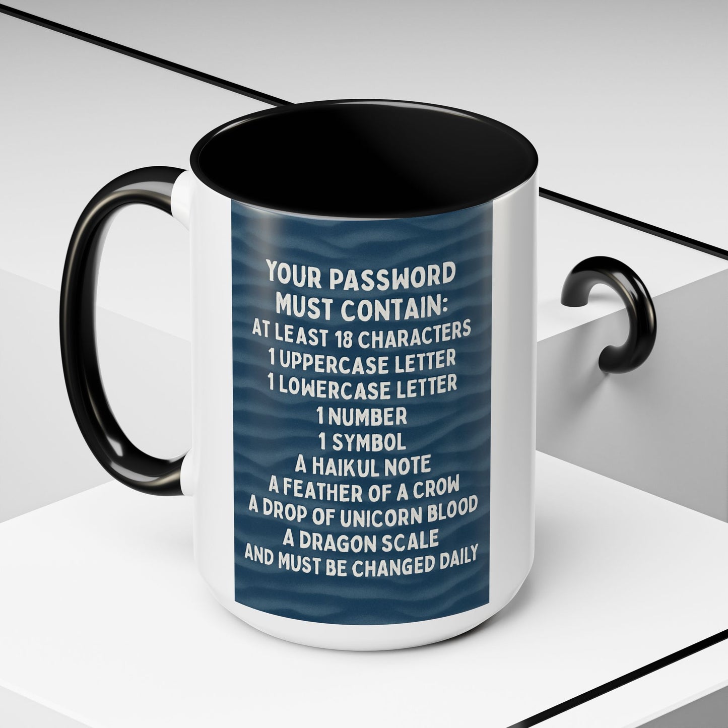 Password 2-Tone Coffee Mug