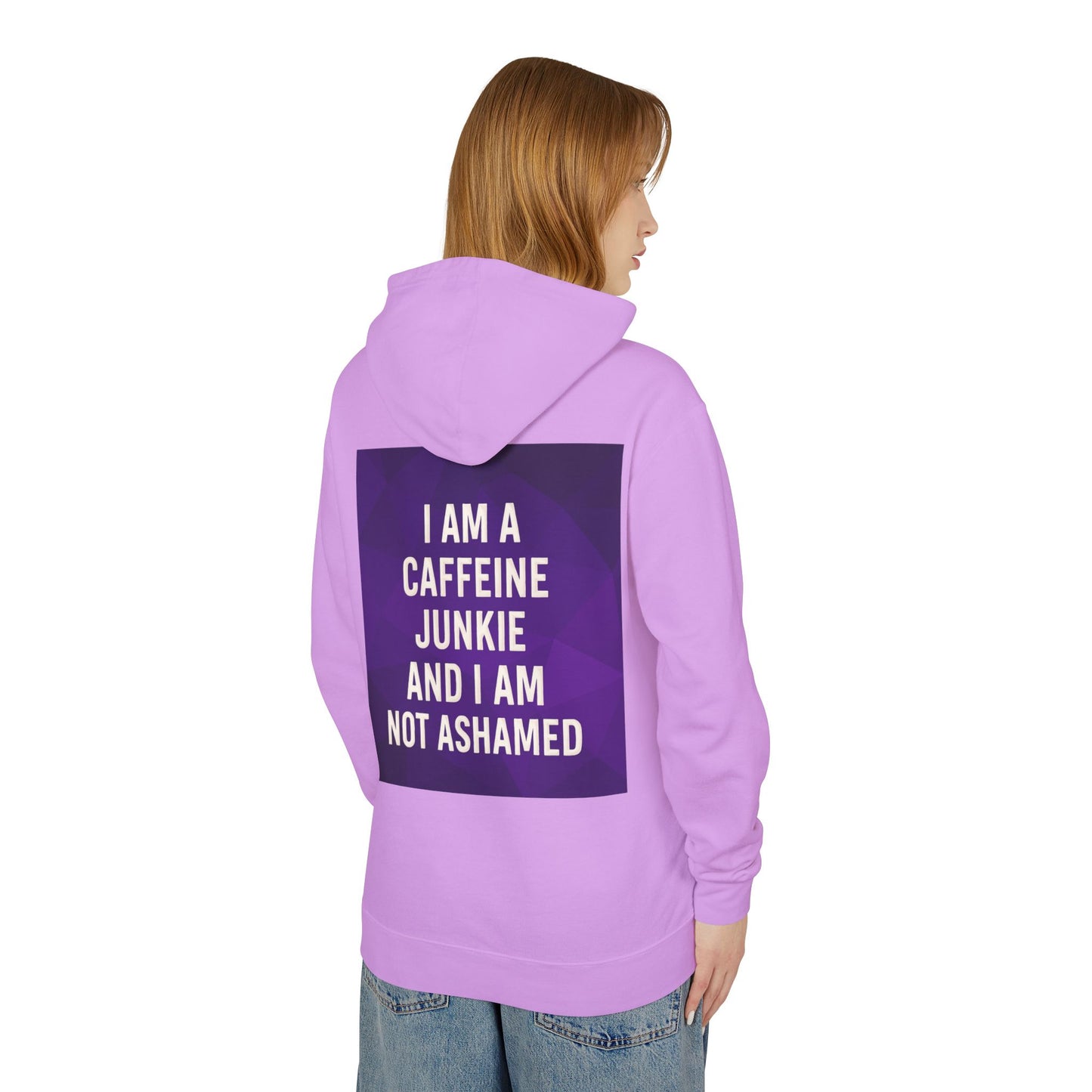 Caffeine Junkie Unisex Lightweight Hoodie