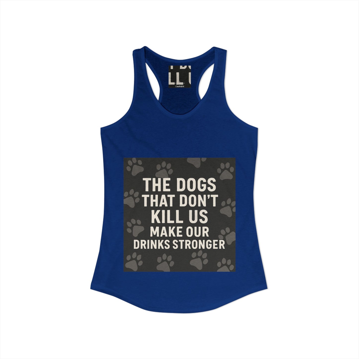 Drinks Stronger Women's Racerback Tank