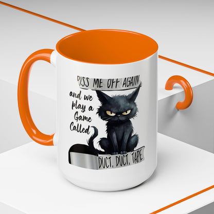 Duct, Duct, Tape 2-Tone Coffee Mug
