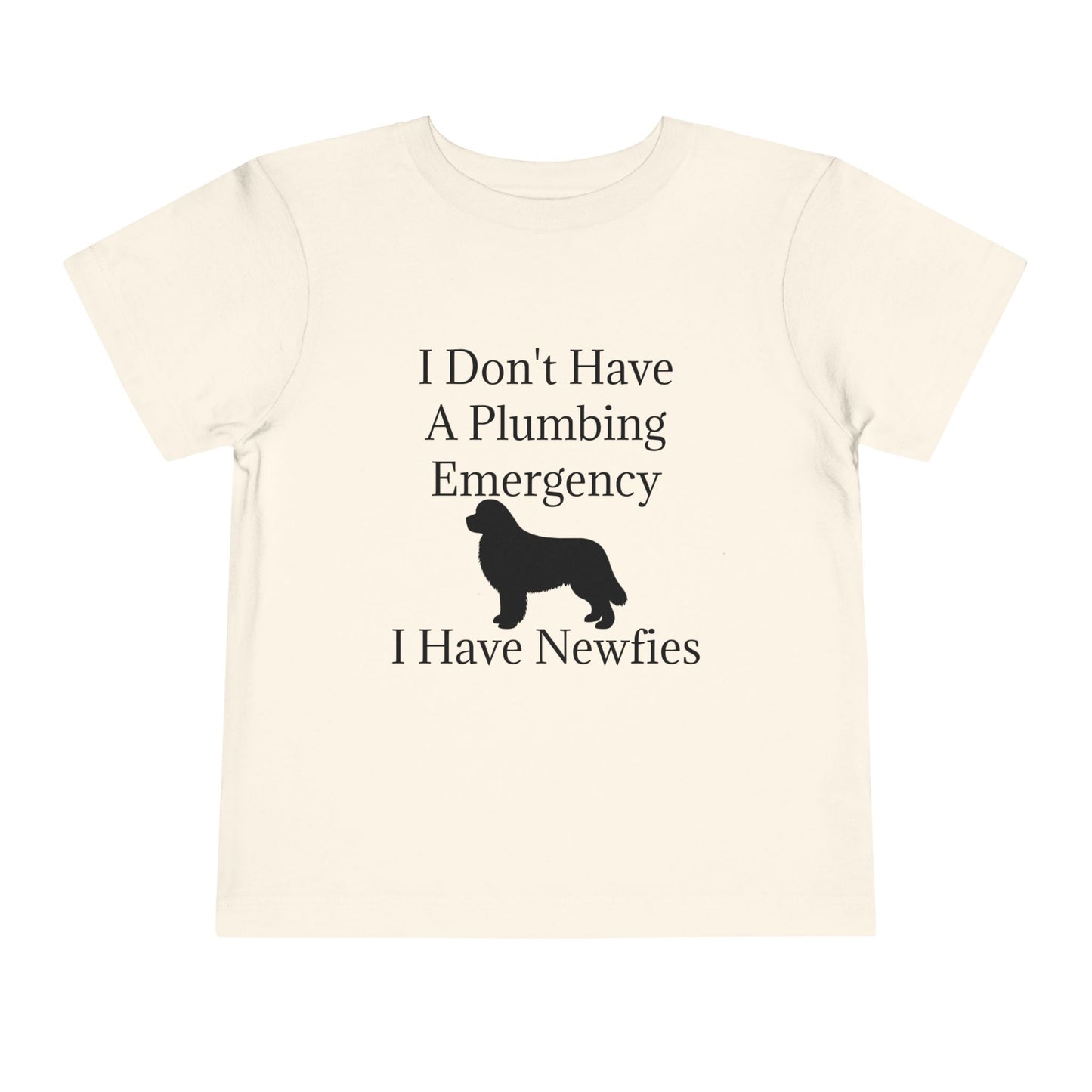 Plumbing Emergency Toddler Unisex Short Sleeve Crewneck Tee
