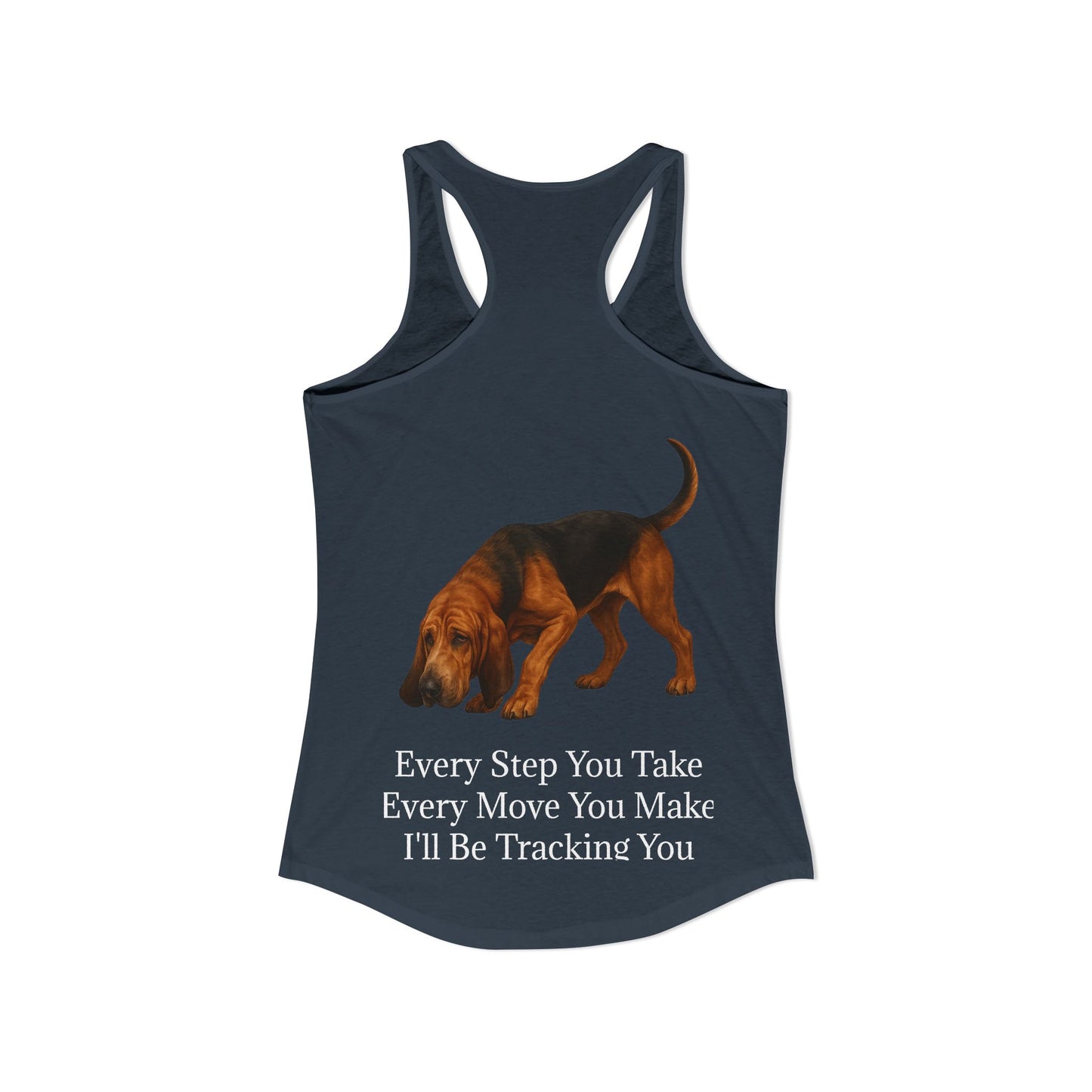Tracking You Women's Racerback Tank