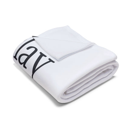 Play With Blocks Arctic Fleece Blanket