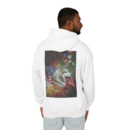 American Malamute Unisex Lightweight Hoodie
