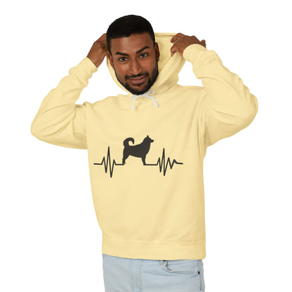 My Heart Beats For Malamutes Unisex Lightweight Hoodie