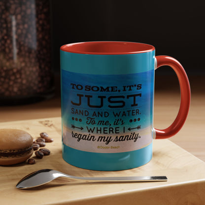 Dr. Beach 2-Tone Coffee Mug