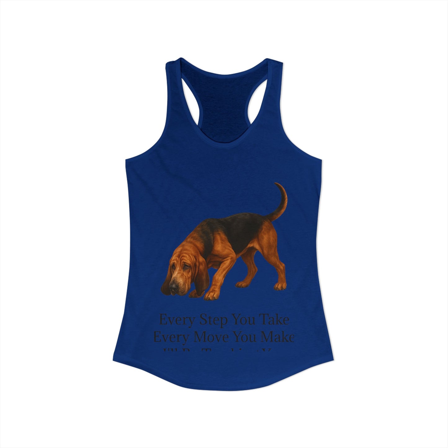 Tracking You Women's Racerback Tank