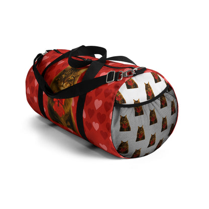 Cupid's Companion Cat Duffel Bag