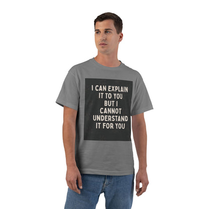 I Cannot Understand It For You Men's Short-Sleeve Crewneck Tee