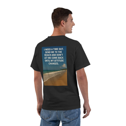 Time Out Men's Short-Sleeve Crewneck Tee