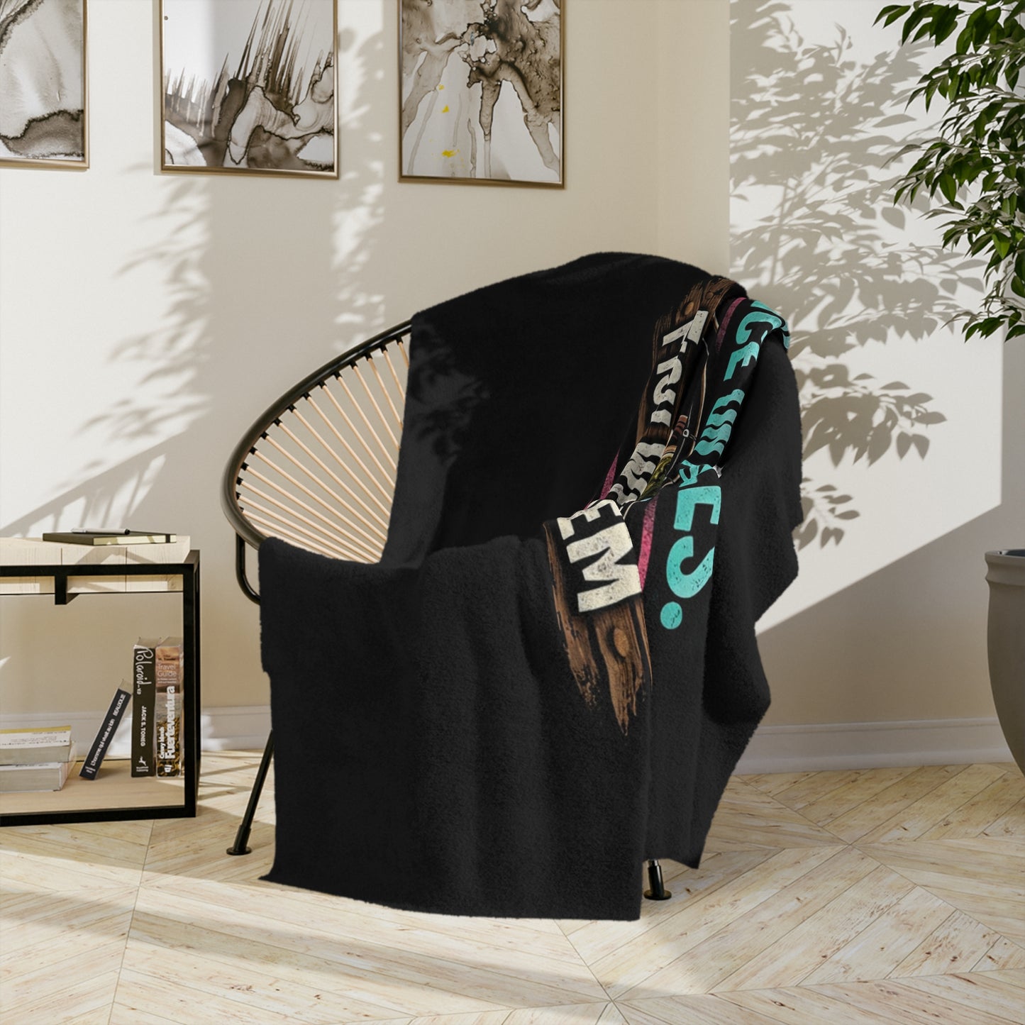 Reel Girls Velveteen Microfiber Blanket