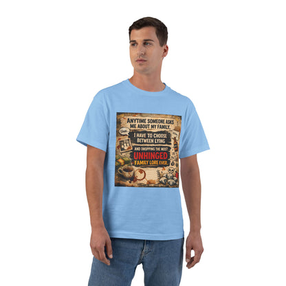Unhinged Family Men's Short-Sleeve Crewneck Tee