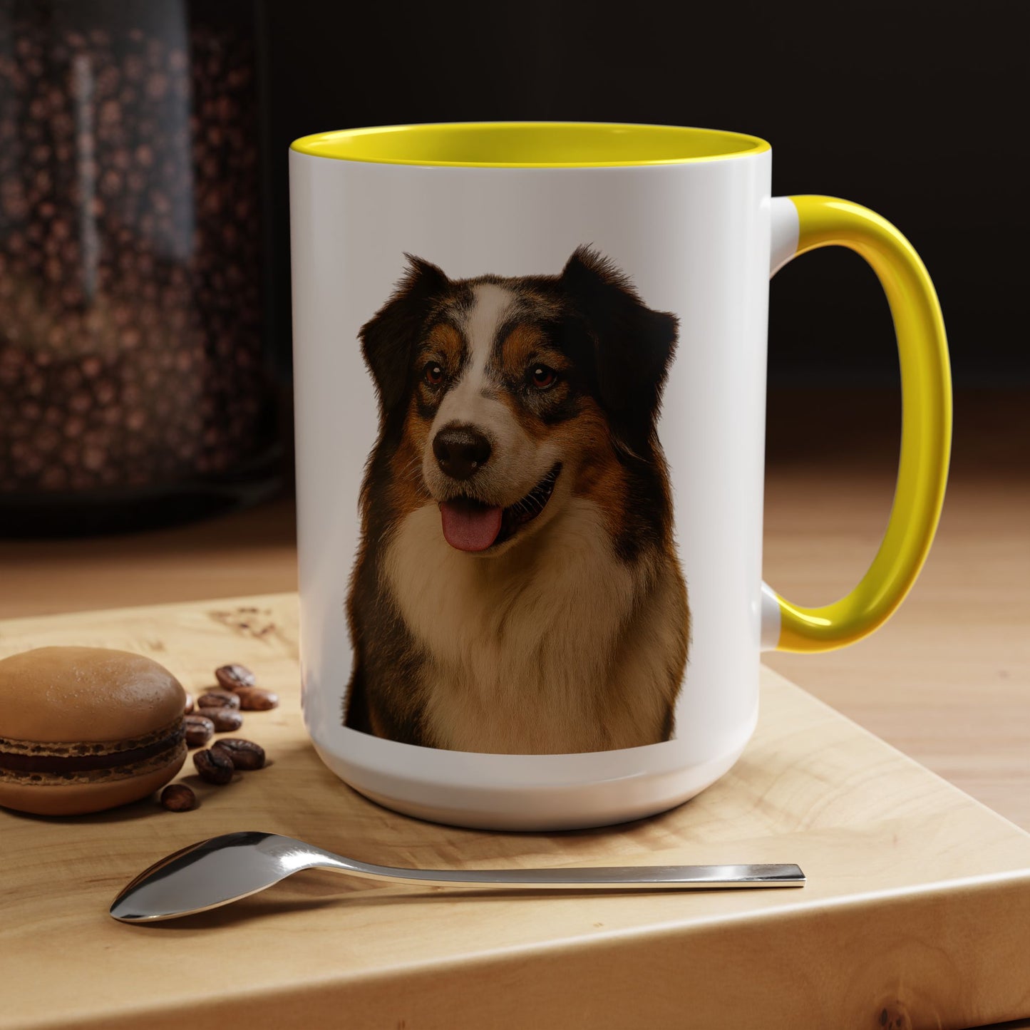 Aussie Head 2-Tone Coffee Mug