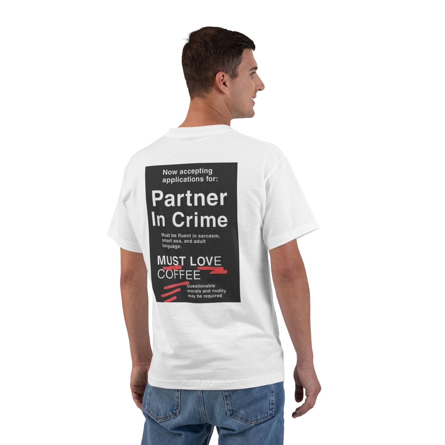 Partner In Crime Men's Short-Sleeve Crewneck Tee