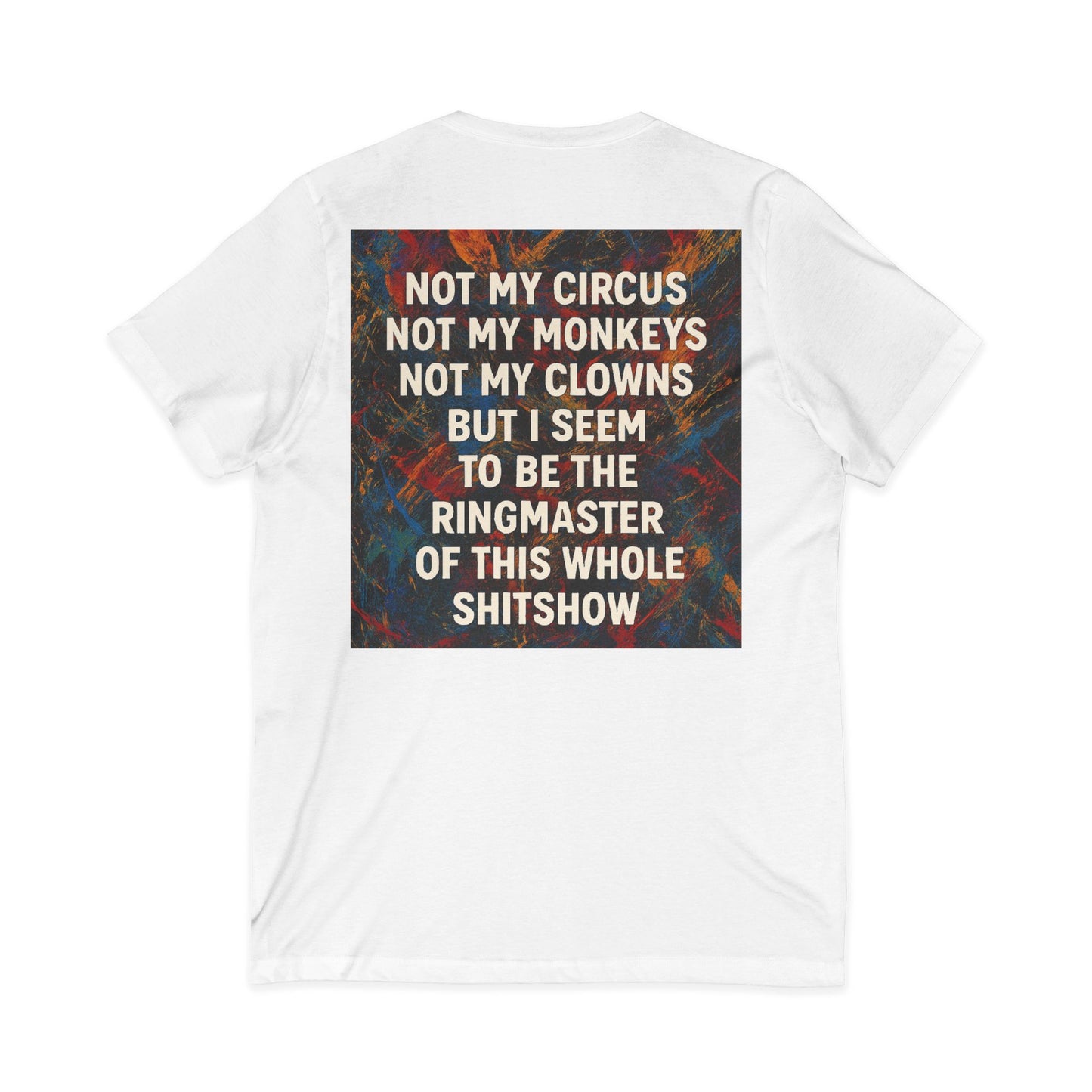 Ringmaster Unisex Short Sleeve V-Neck Tee