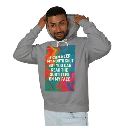 Subtitles Unisex Lightweight Hoodie