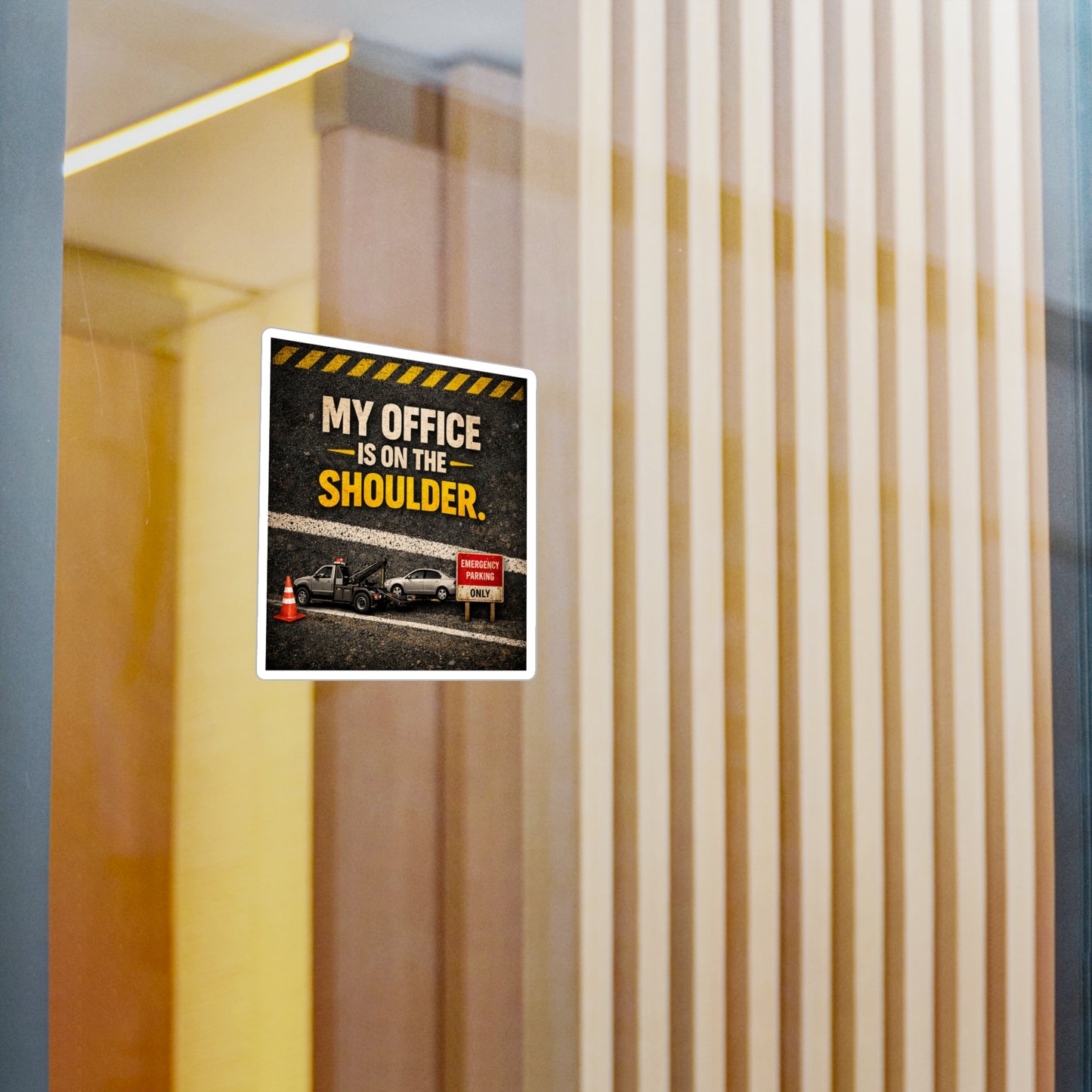 My Office Vinyl Decal