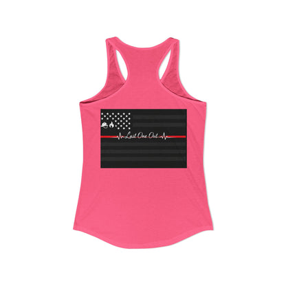 Thin Red Line Women's Racerback Tank