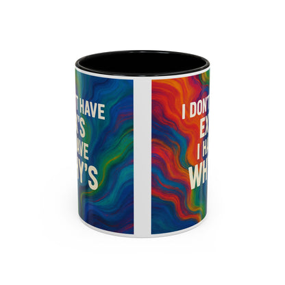 X's And Y's 2-Tone Coffee Mug