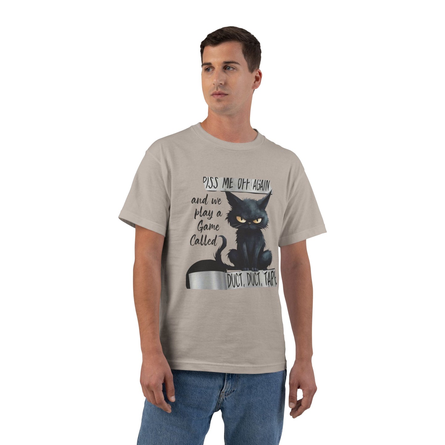 Duct, Duct, Tape Men's Short-Sleeve Crewneck Tee