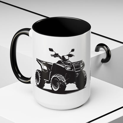 Off The Beaten Path Quad 2-Tone Coffee Mug