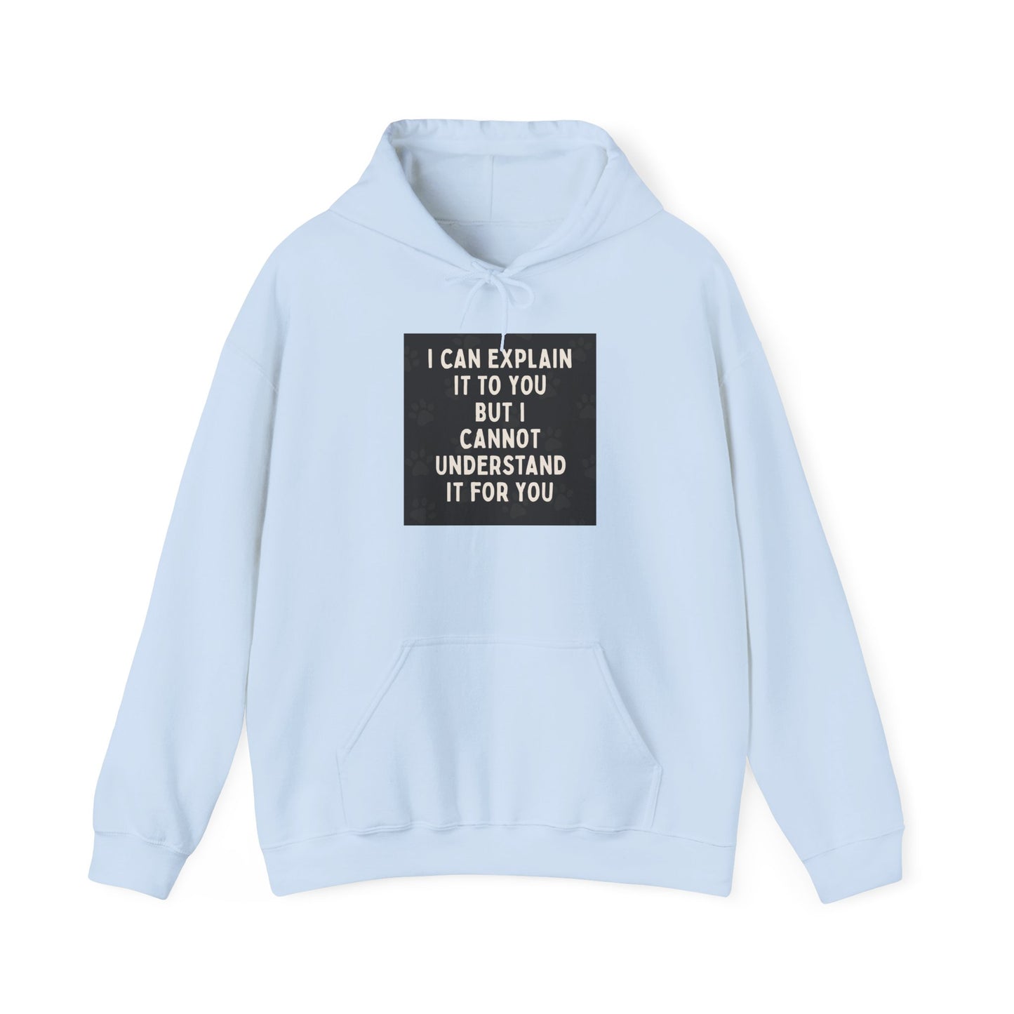 I Cannot Understand It For You Unisex Hoodie
