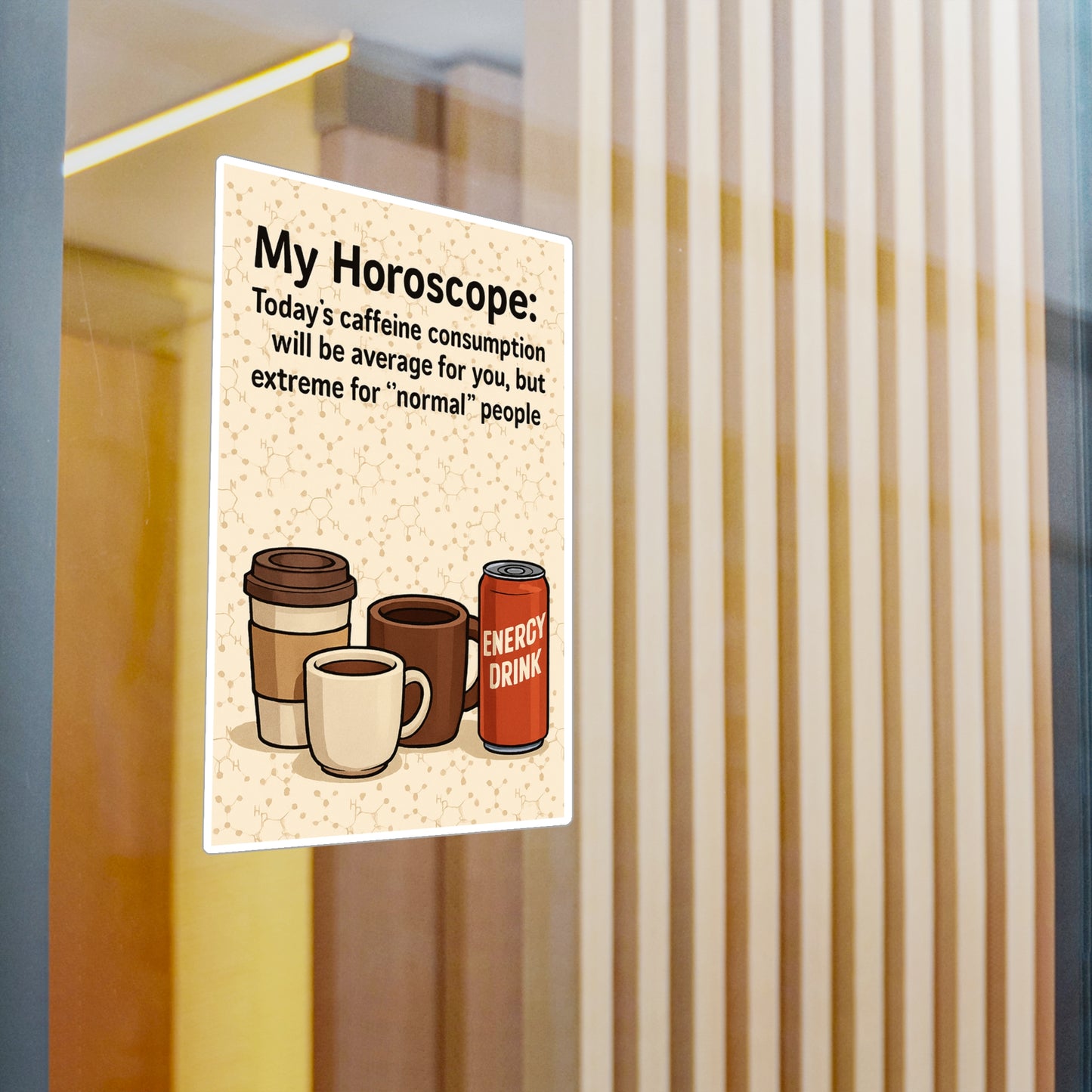 Today's Horoscope Vinyl Decal