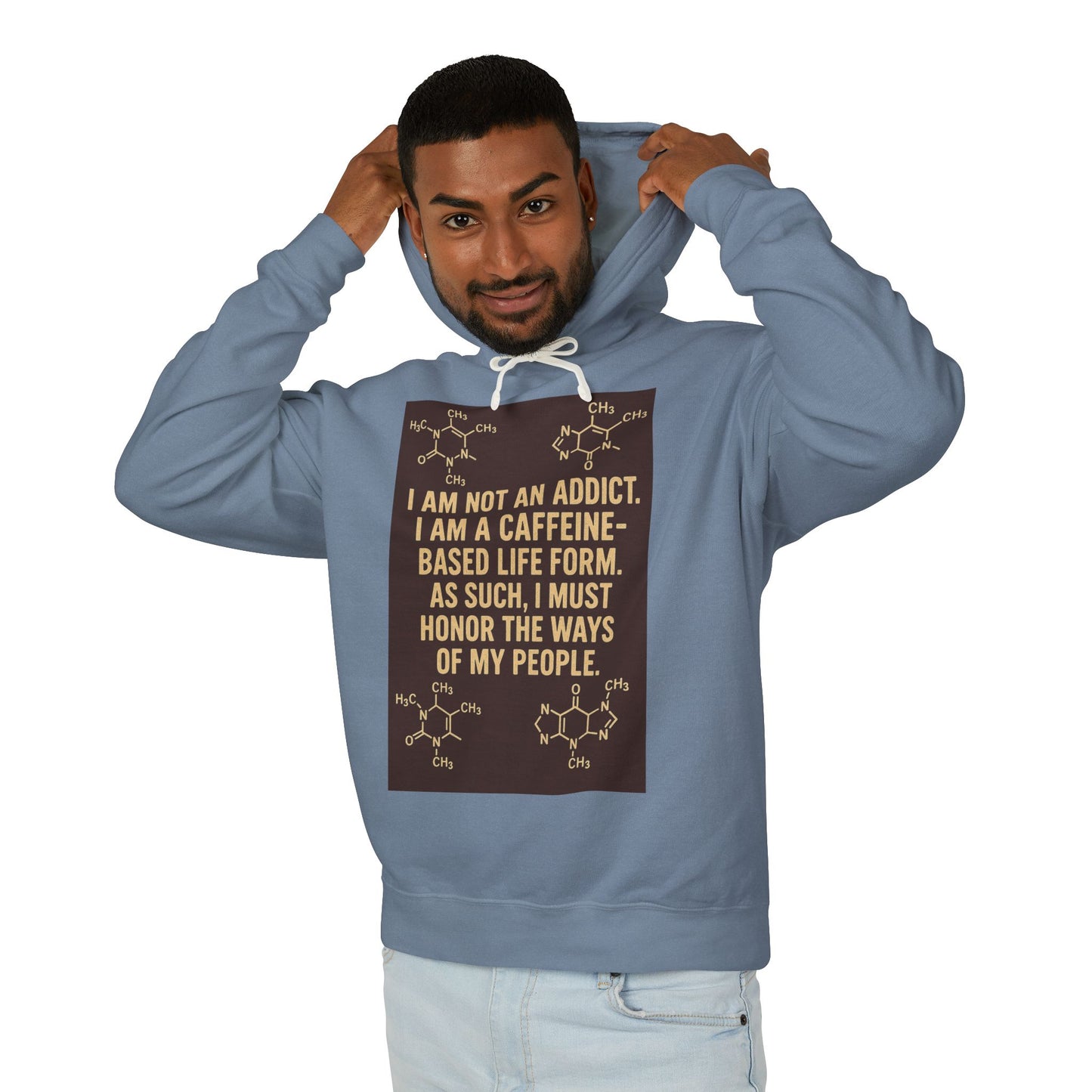 Not An Addict Unisex Lightweight Hoodie