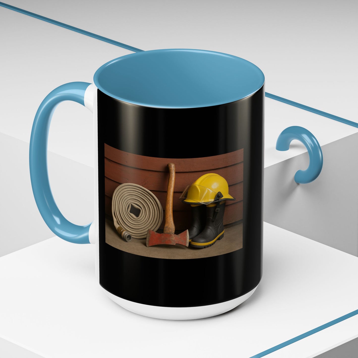 Fire/Rescue Appreciation 2-Tone Coffee Mug