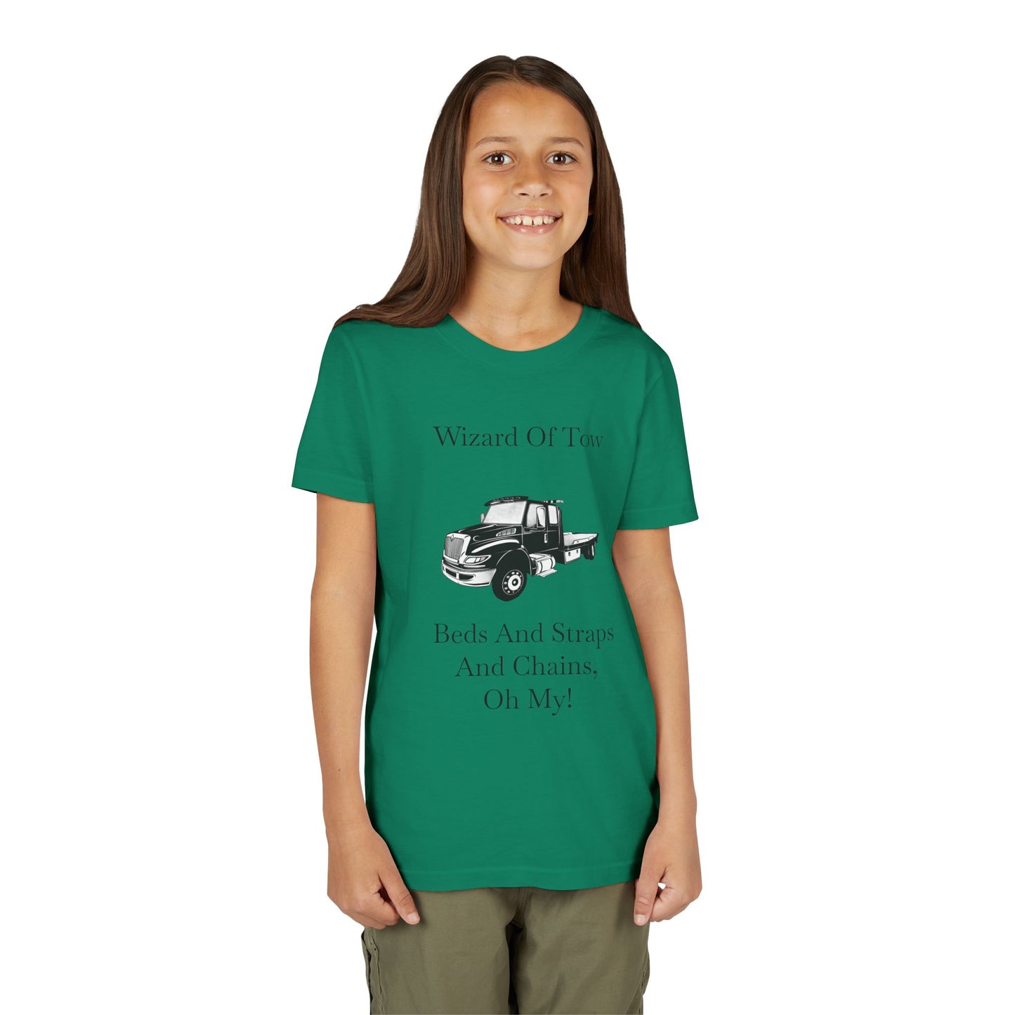 Wizard Of Tow Youth Unisex Short Sleeve Crewneck Tee