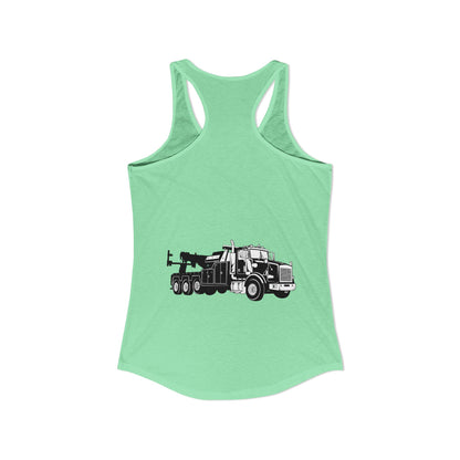 Heavy Tow Truck Women's Racerback Tank