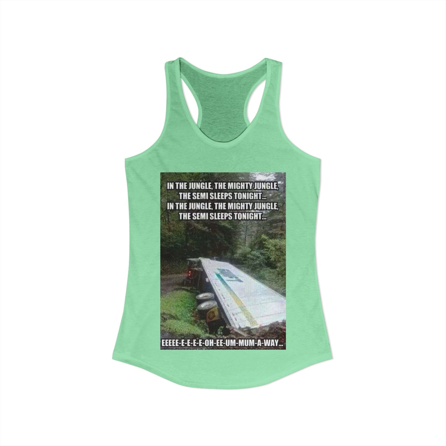 Semi Sleeps Women's Racerback Tank