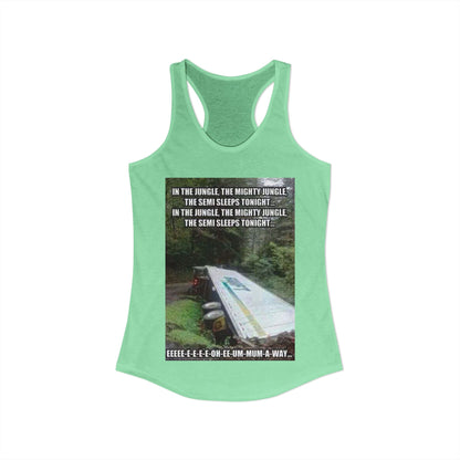 Semi Sleeps Women's Racerback Tank