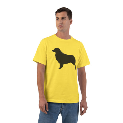 Aussie Silhouette Men's Short-Sleeve Crewneck Tee