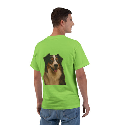 Aussie Head Men's Short-Sleeve Crewneck Tee