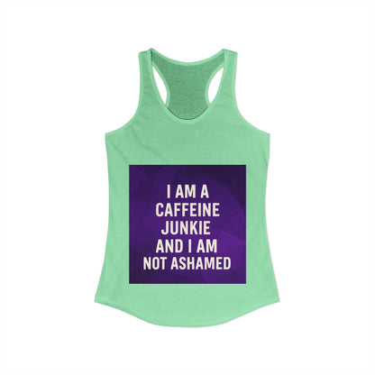 Caffeine Junkie Women's Racerback Tank