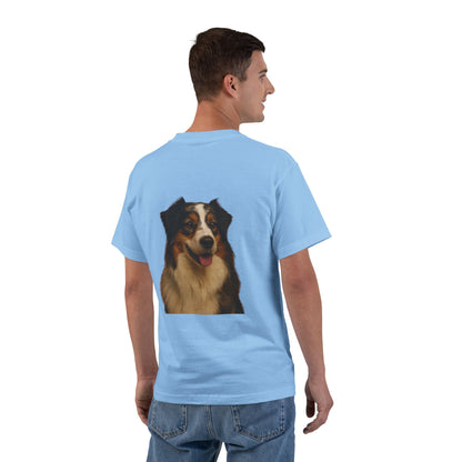 Aussie Head Men's Short-Sleeve Crewneck Tee