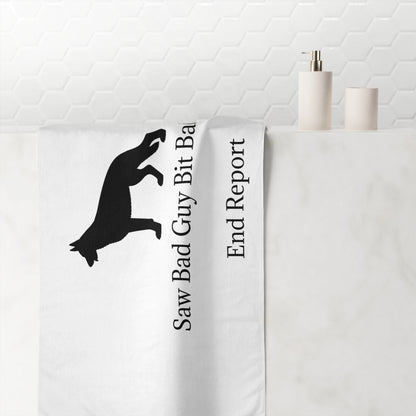 Bad Guy Mink-Cotton  Beach Towel