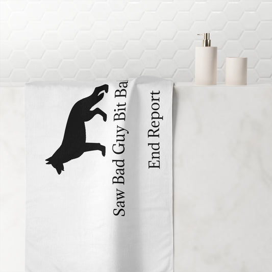 Bad Guy Mink-Cotton  Beach Towel
