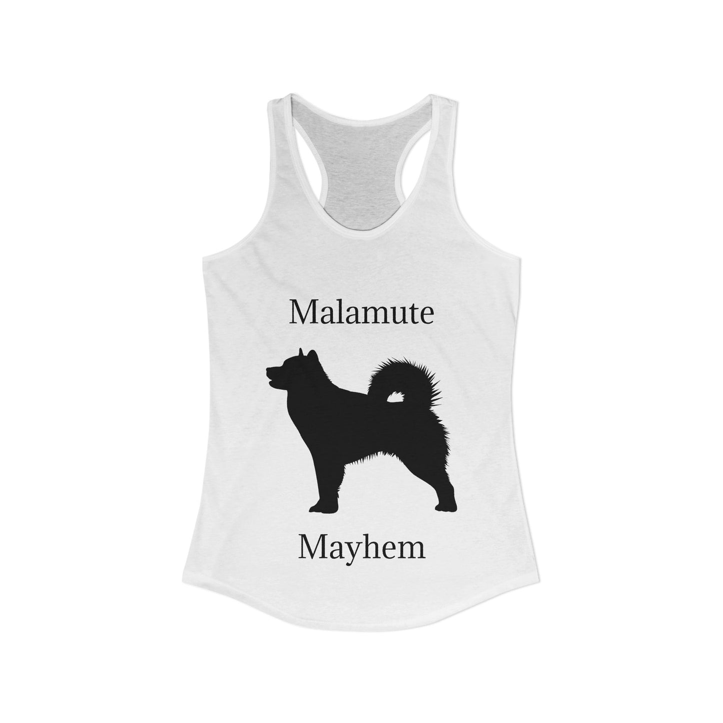 Malamute Mayhem Women's Racerback Tank