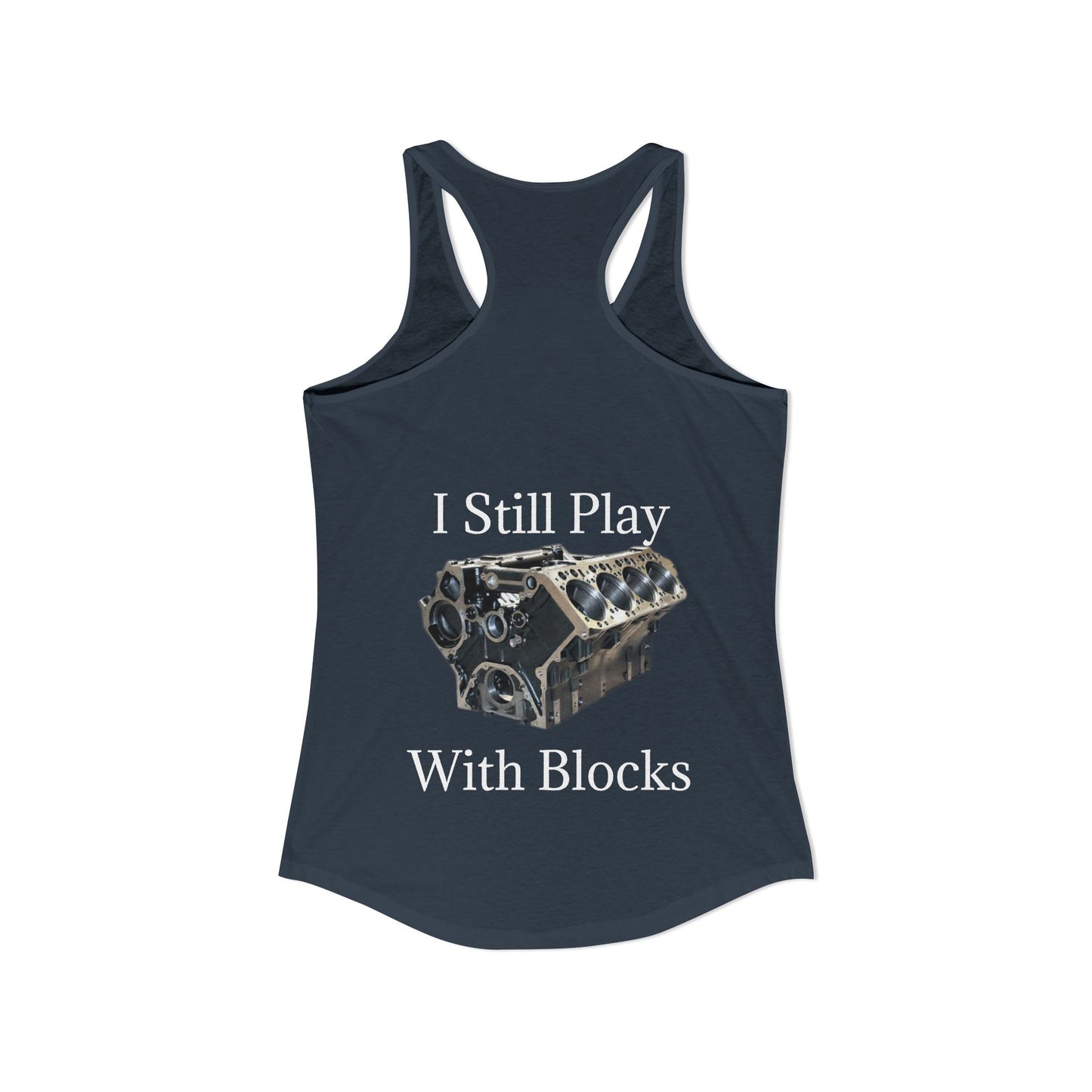 Play With Blocks Women's Racerback Tank