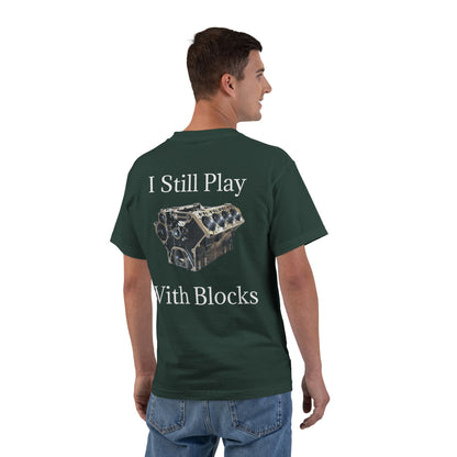 Play With Blocks Men's Short-Sleeve Crewneck Tee